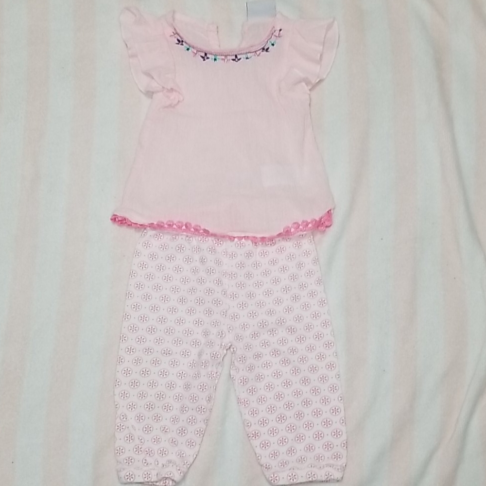 Baby girl 2‐piece set